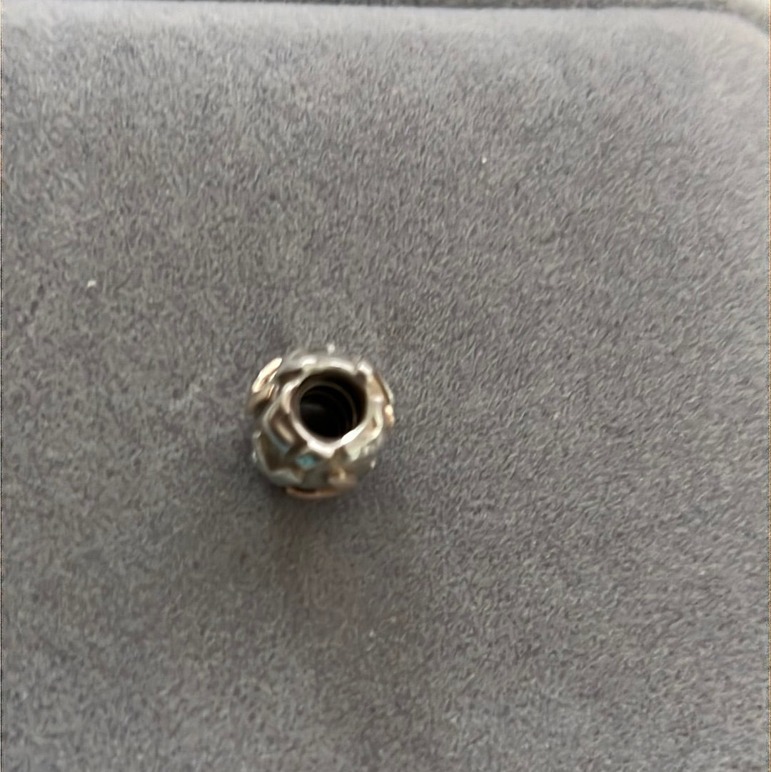 Genuine Pandora Retired Two Tone Letter L