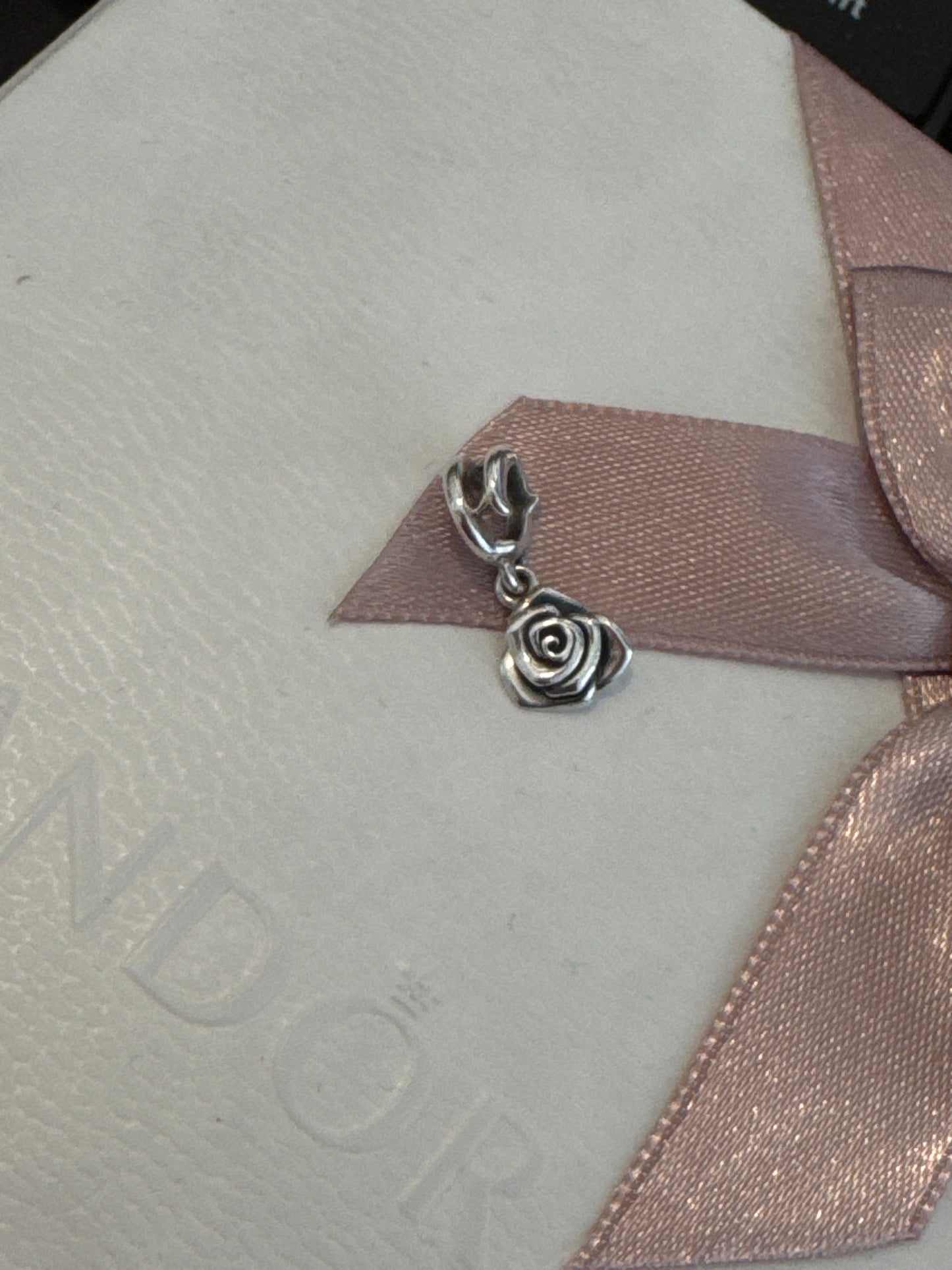 Genuine Pandora Rose in Bloom Dangle charm New Style