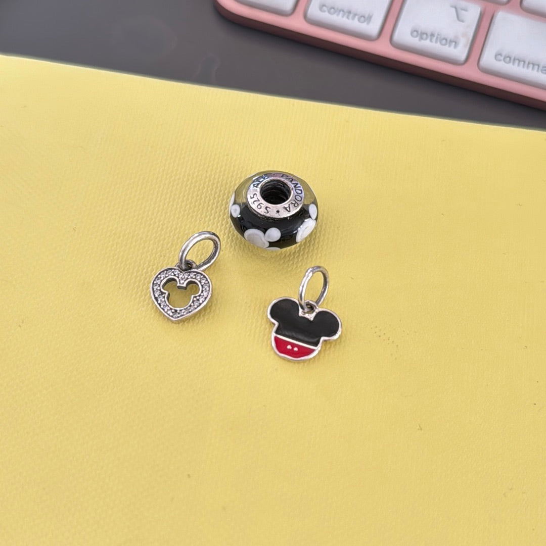 Bundle of Disney Sterling Silver Charms 3