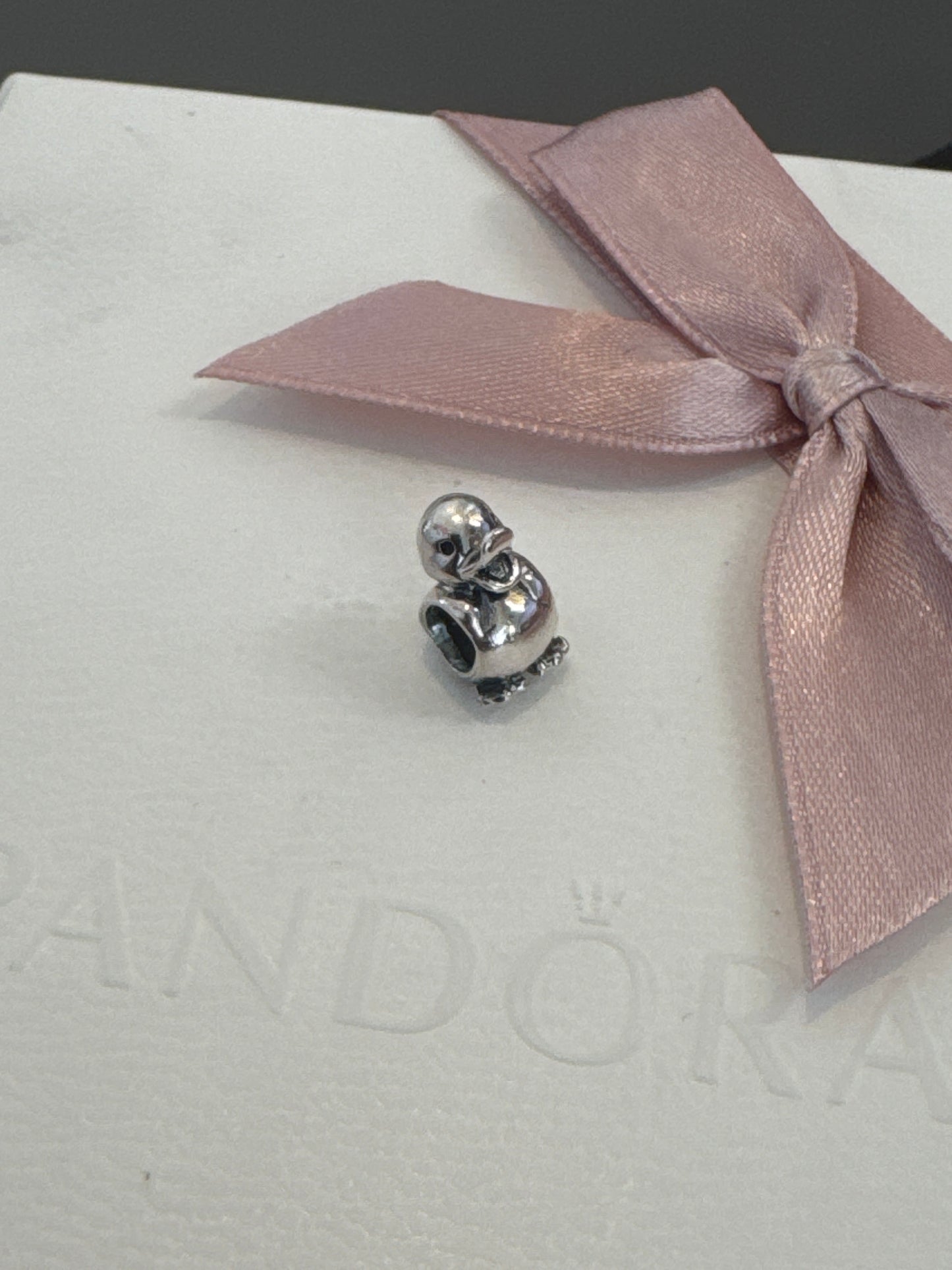 Sterling Silver Animal Duckling Duck Charm