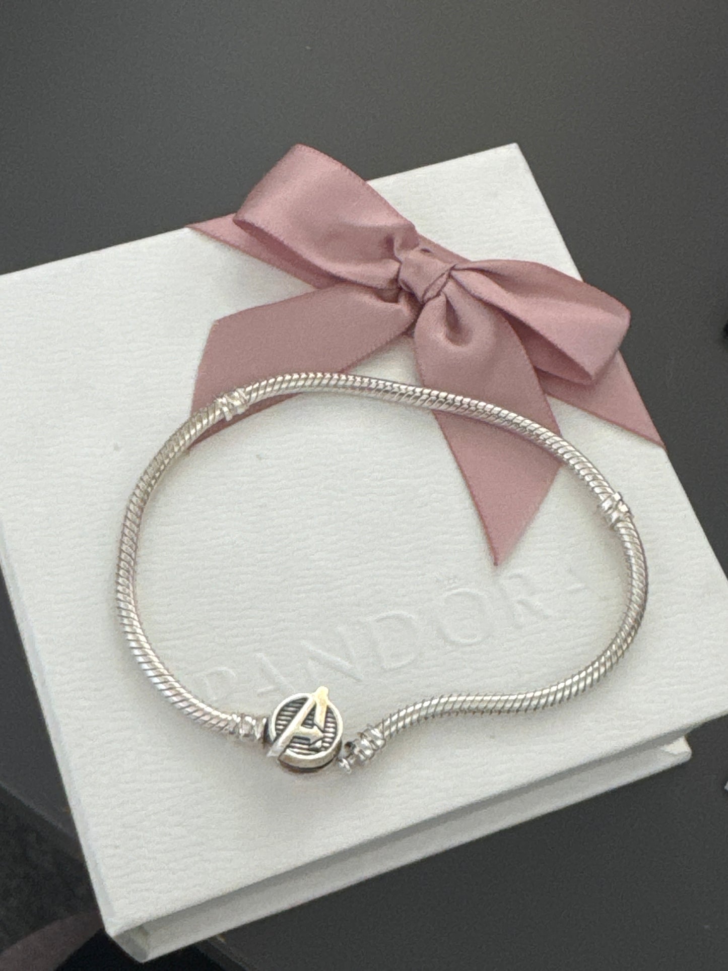 Genuine Pandora X Marvel 'We are heroes' Avengers Bracelet 18cm