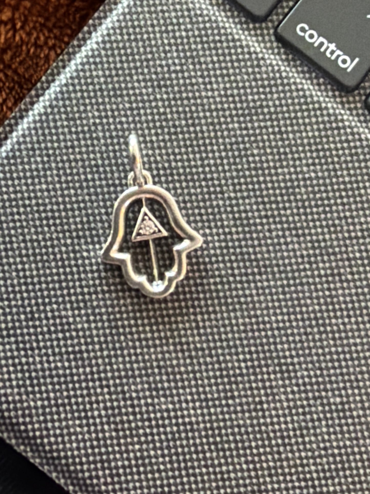 Genuine Pandora Medallion Hamsa Hand Protection Charm