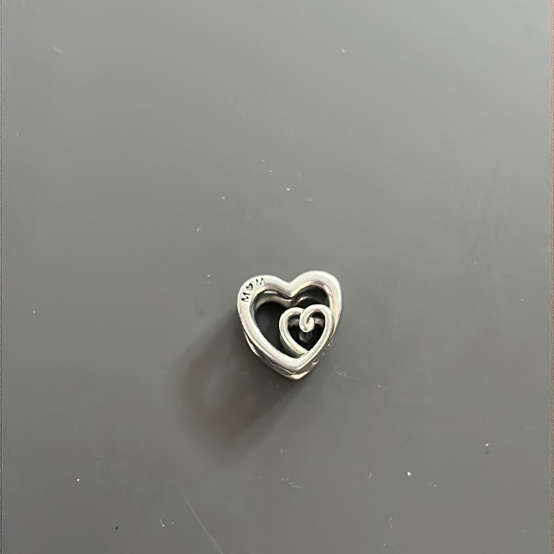 Genuine Pandora Mum I Love You Entwined Hearts Charm