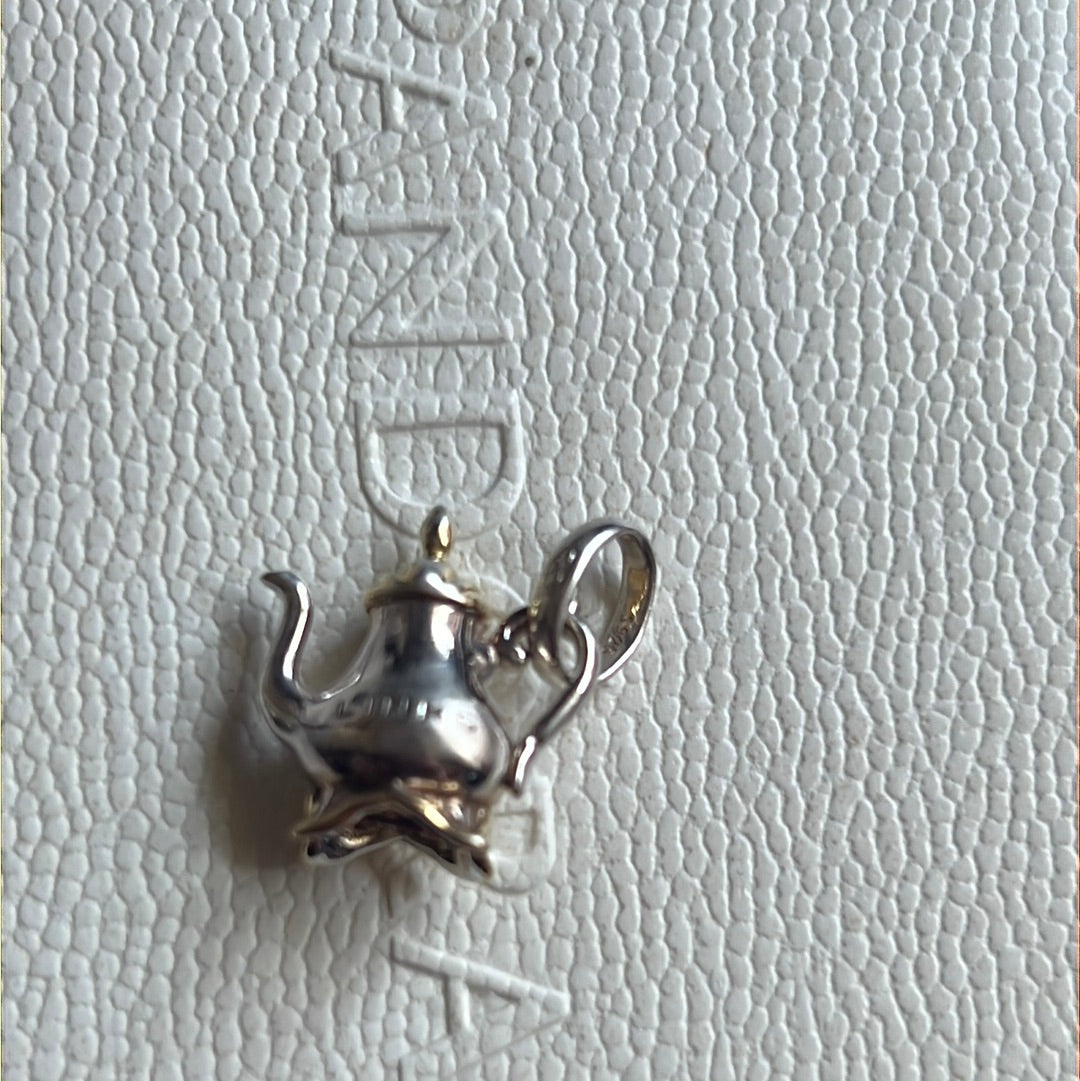 Genuine Links of London Vermeil Teapot Charm