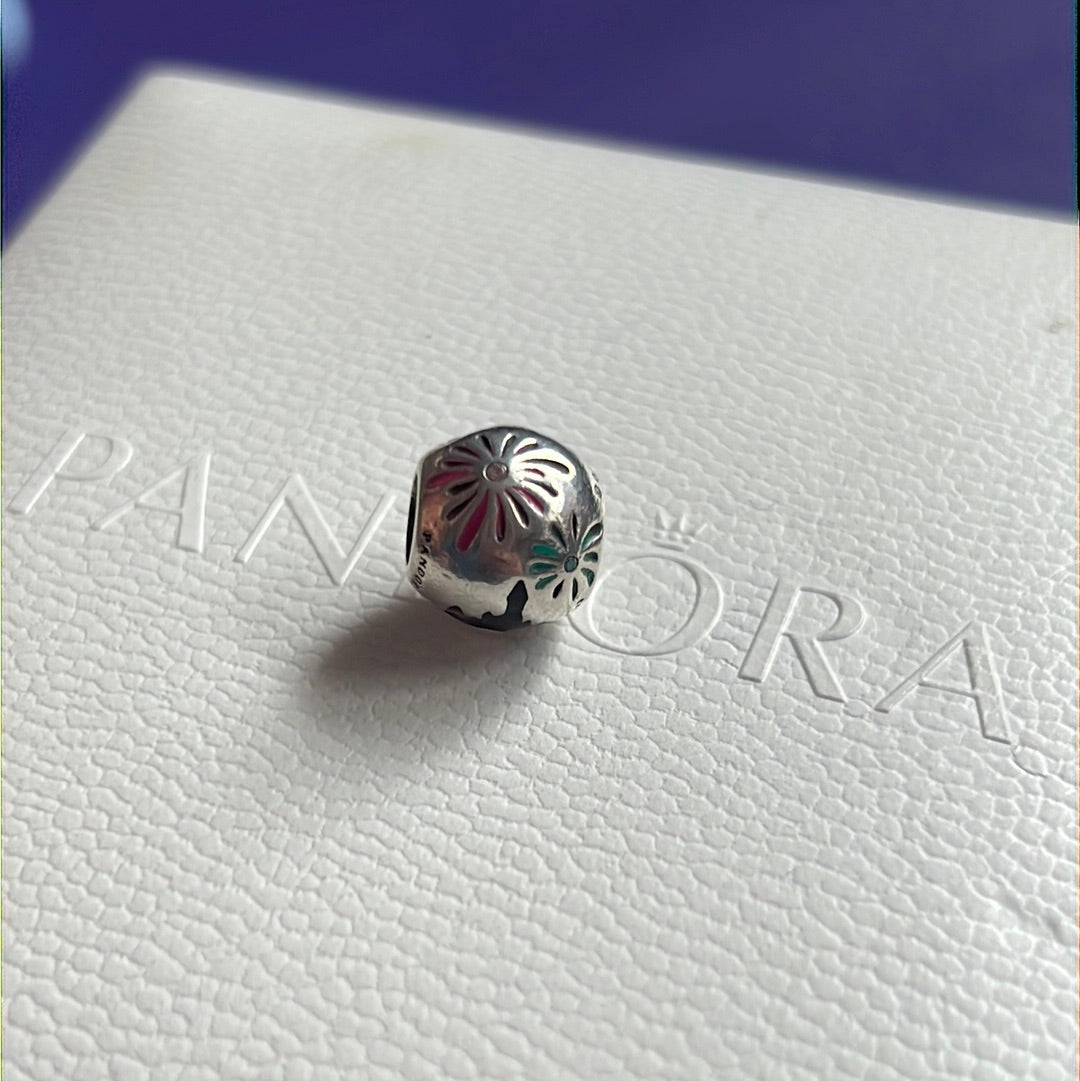 Genuine Pandora Exclusive Disney Fantasyland Firework Enamel Charm