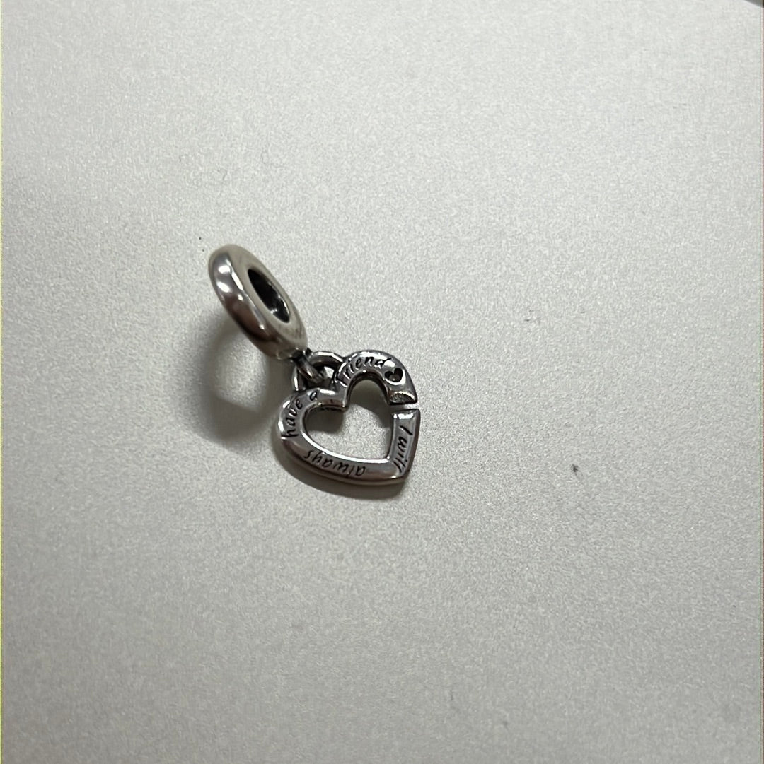 Genuine Pandora Sister New Style Dangle Gift Charm