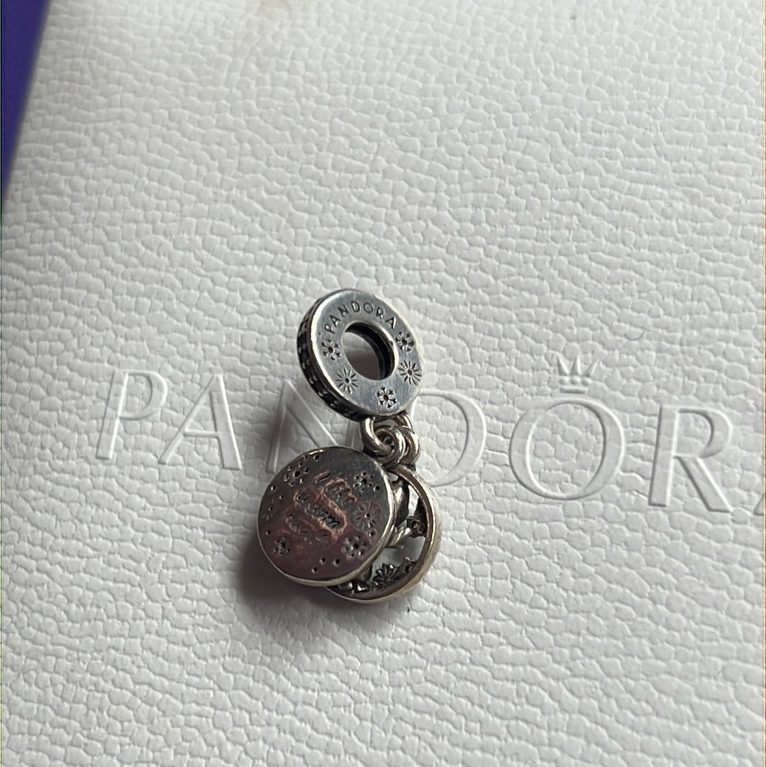 Genuine Pandora Frozen Charm Disney Olaf Enamel Xmas Dangle Christmas Charm