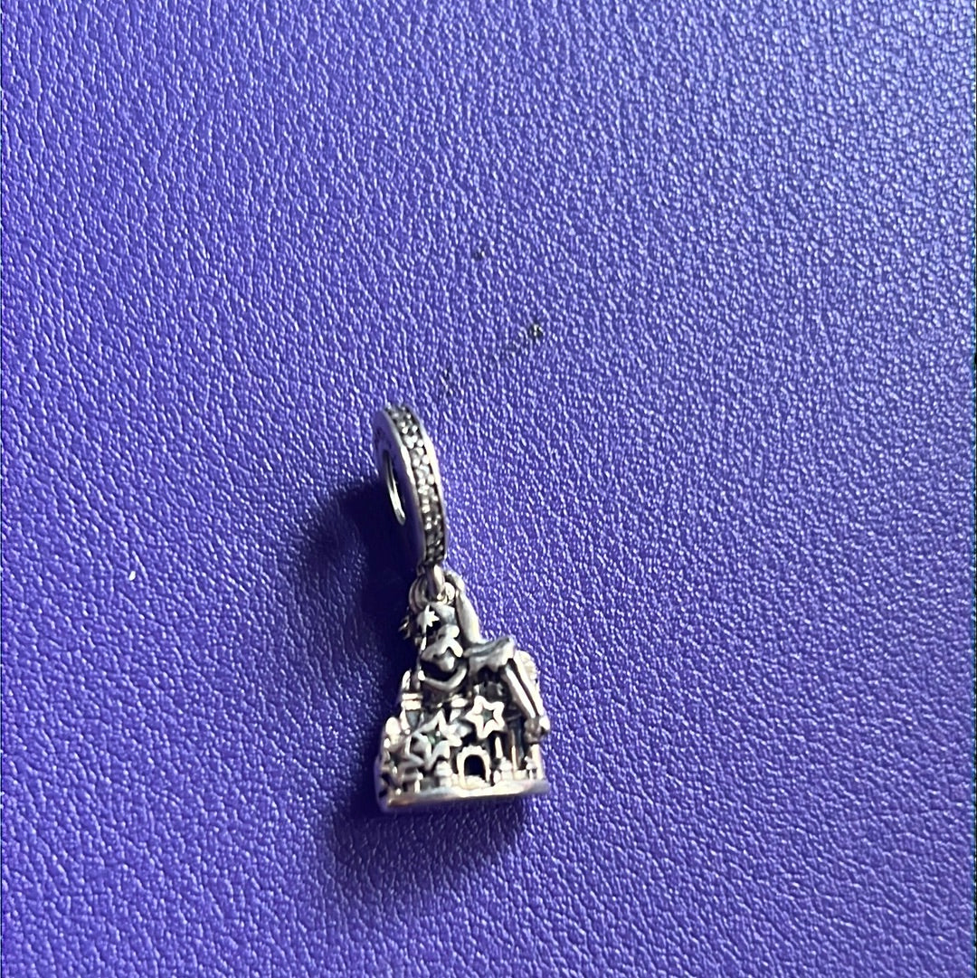 Genuine Pandora Disney Parks Tinkerbell Princess Castle Charm