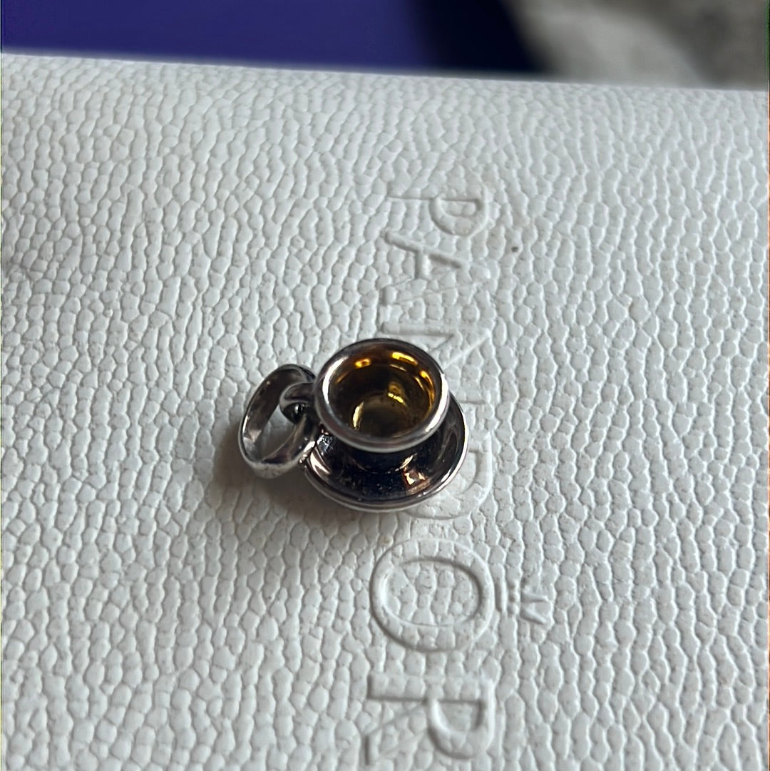 Genuine Links of London Vermeil Teacup Charm