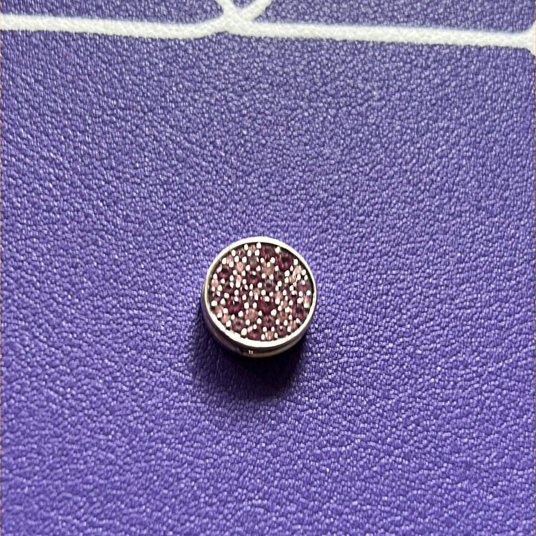 Genuine Pandora Reflexions Charm Pink and Purple Droplet Stone