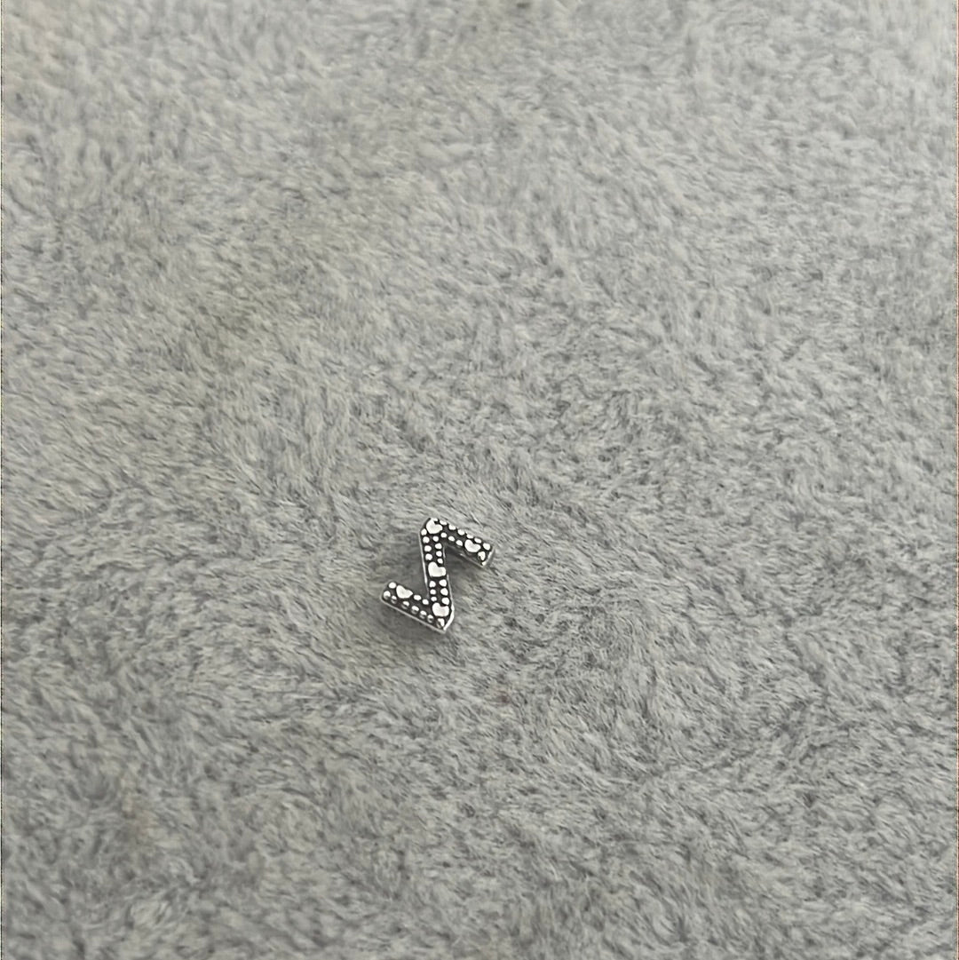 Genuine Pandora Crown Letter Z Petite for MEMORY LOCKET