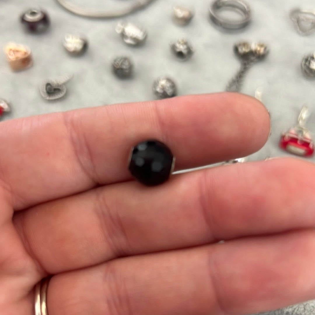 Genuine Thomas Sabo Karma Black Onyx Charm