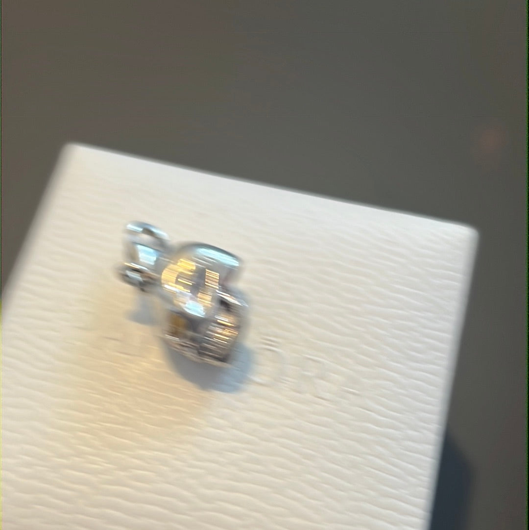 Genuine Thomas Sabo Rare Skull Clip Charm