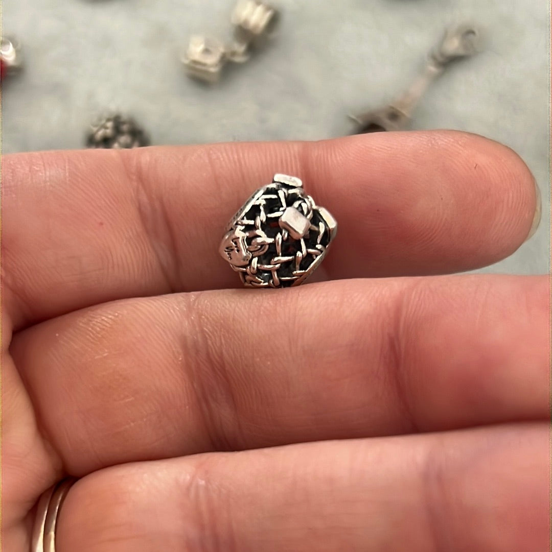 Genuine Pandora Locked in Your Heart Padlock Openwork Charm