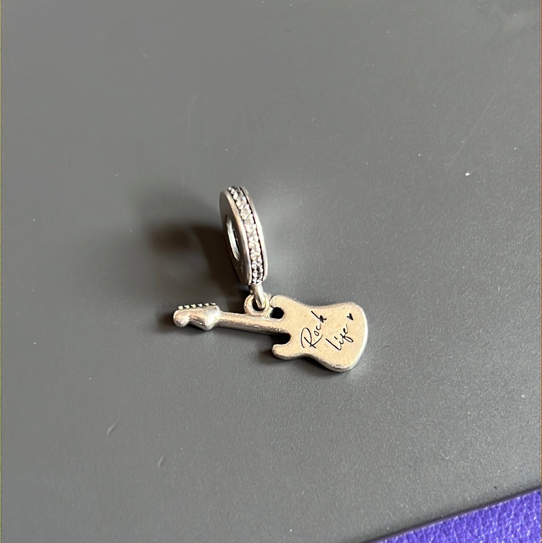 Genuine Pandora Guitar New Style Charm