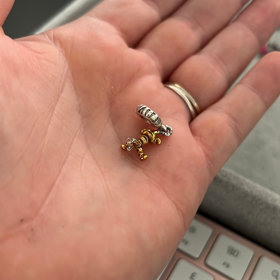 Genuine Pandora Tigger Disney New Style Dangle Charm