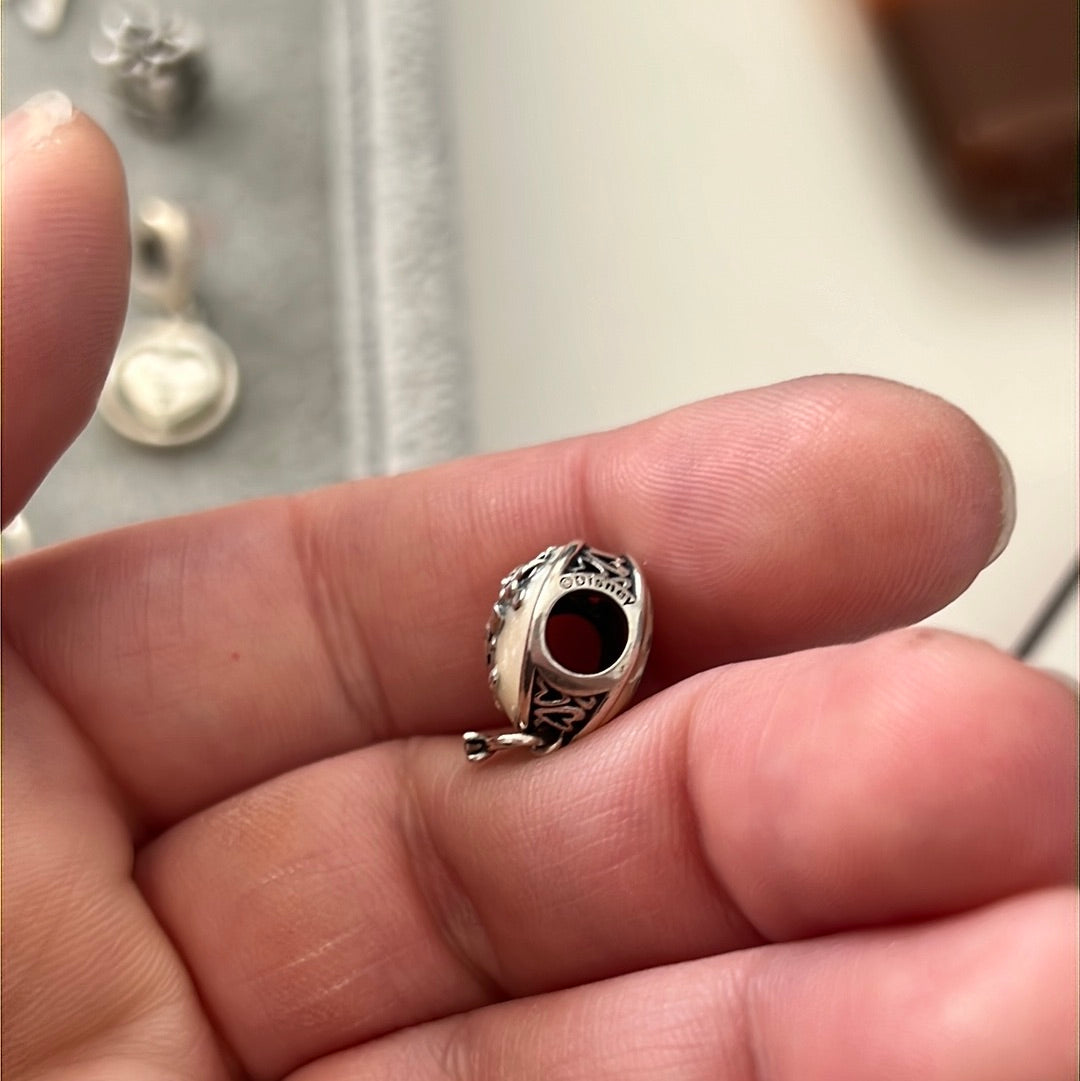 Genuine Disney Mickey and Minnie 'I Will Always Love You' Enamel Dangle Charm