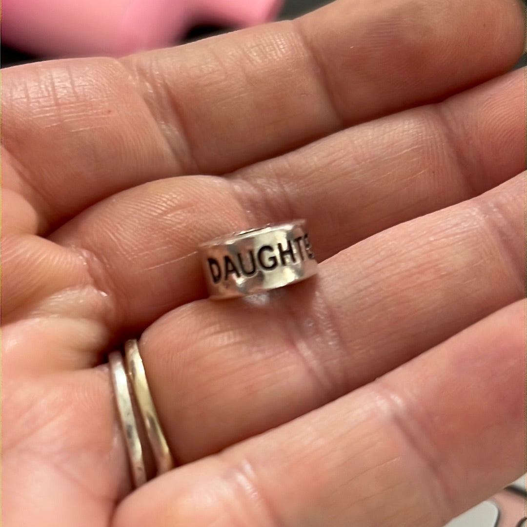 Genuine Chamilia Daughter in Different Languages Charm