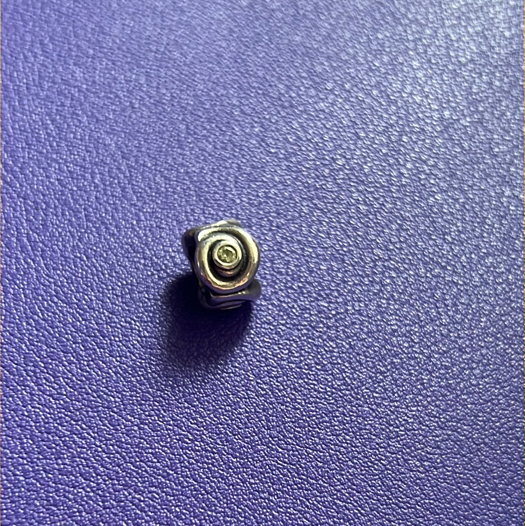 Genuine Pandora Green Peridot Eye of the Storm Charms