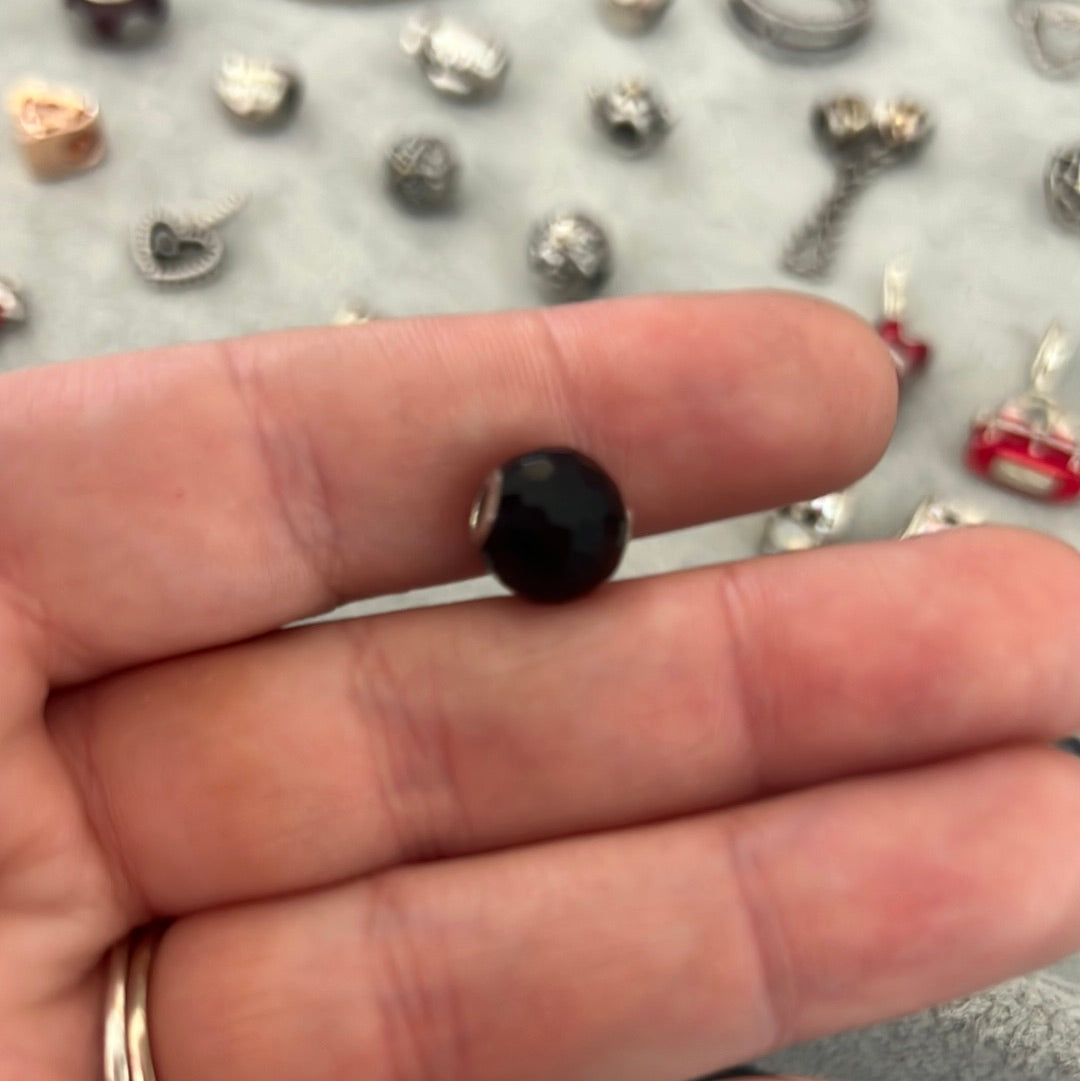 Genuine Thomas Sabo Karma Black Onyx Charm