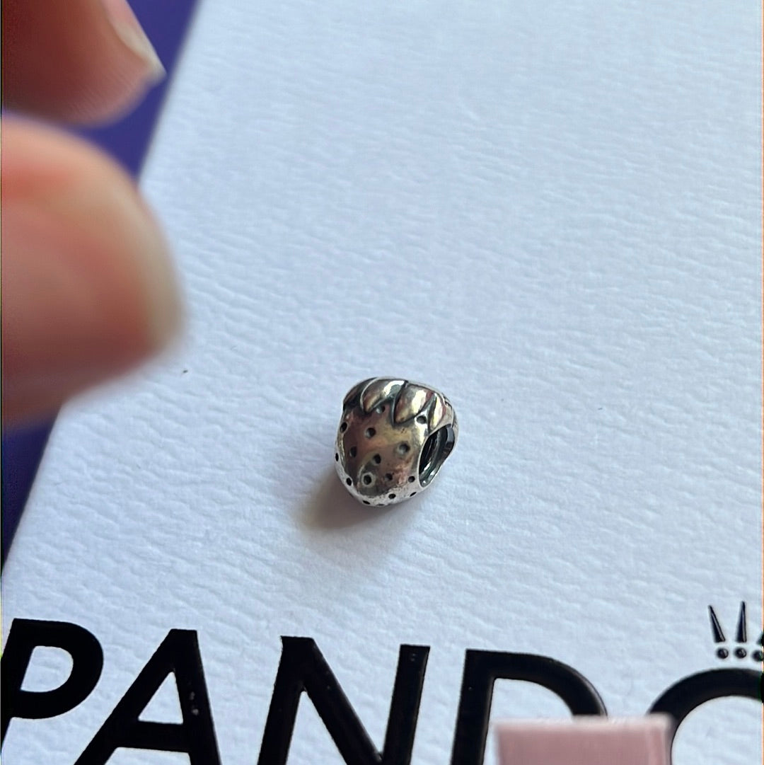Genuine Pandora 20th Anniversary Strawberry No.1 January RARE HTF