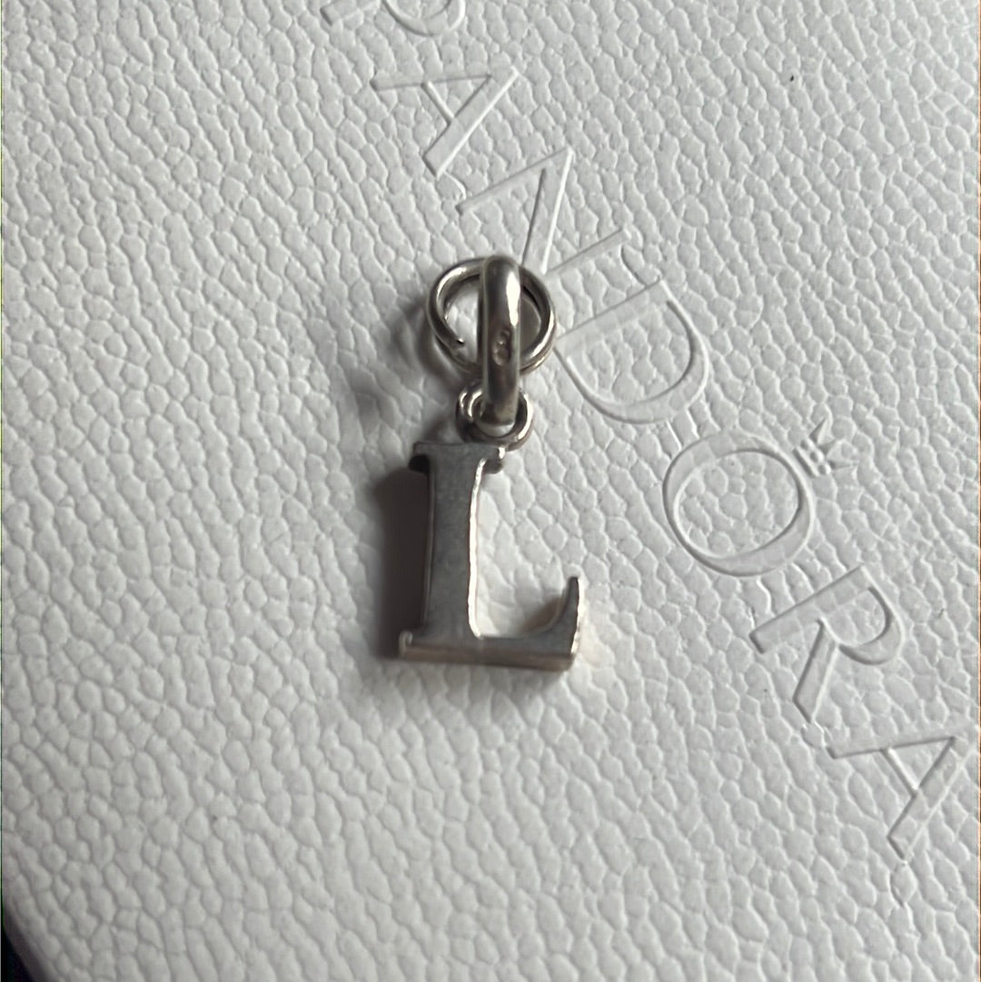 Genuine Links of London Letter L Dangle Charm