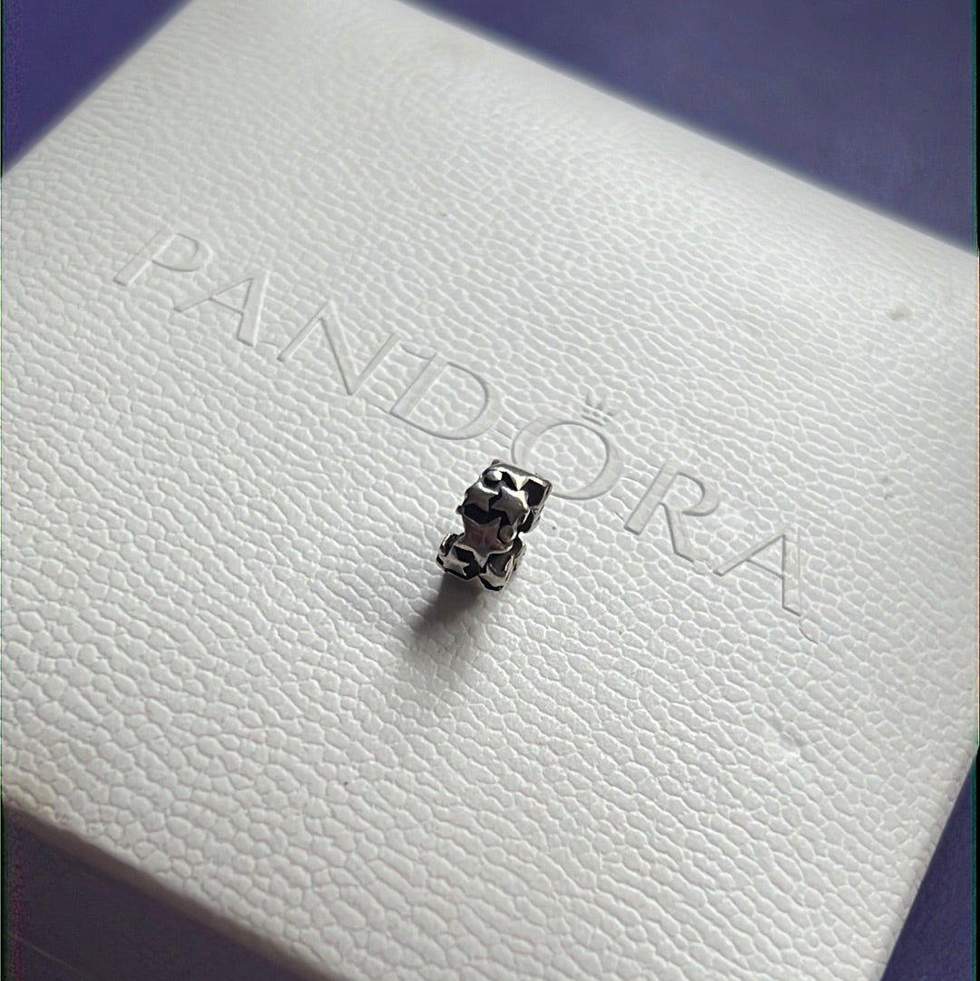 Sterling Silver Star Spacer Charm
