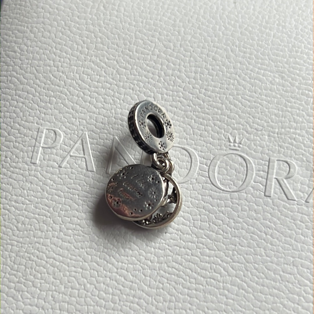 Genuine Pandora Frozen Charm Disney Olaf Enamel Xmas Dangle Christmas Charm