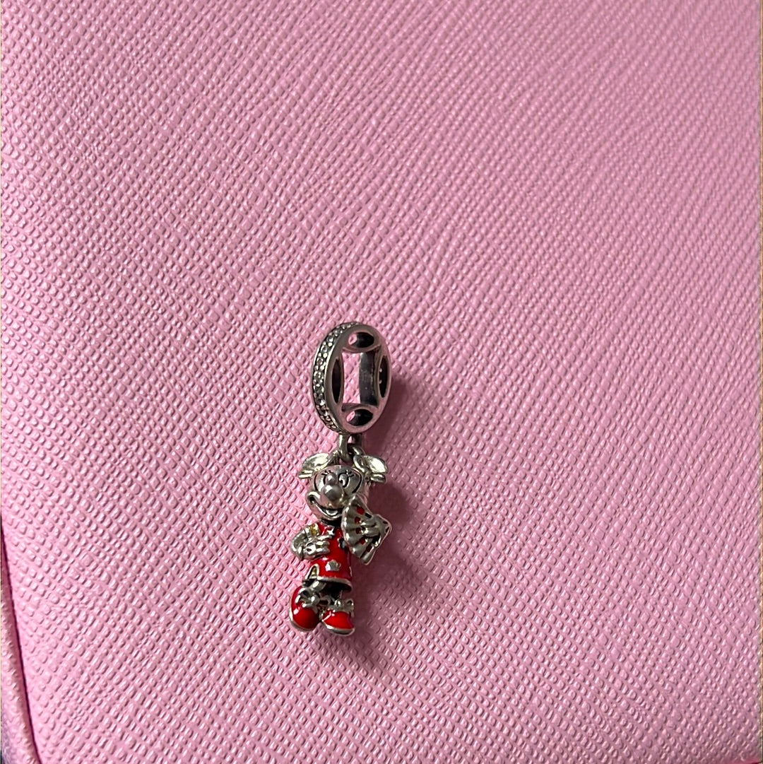 Genuine Pandora Disney Chinese New Year Minnie Dangle Charm