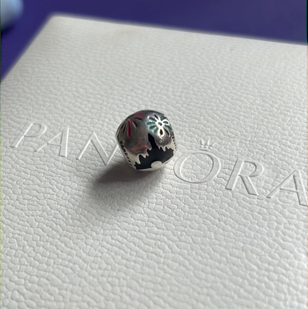 Genuine Pandora Exclusive Disney Fantasyland Firework Enamel Charm