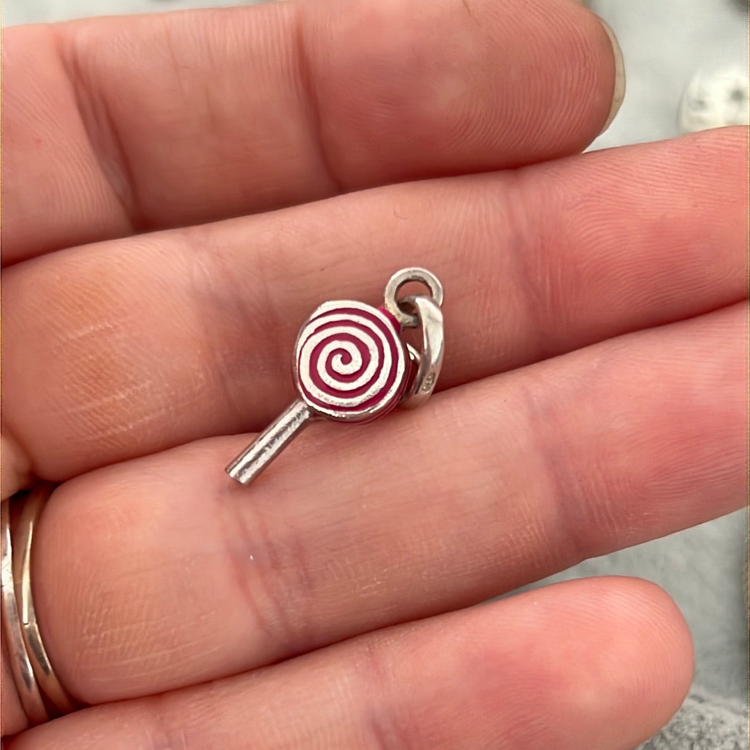 Genuine Links of London Enamel Lollipop Charm