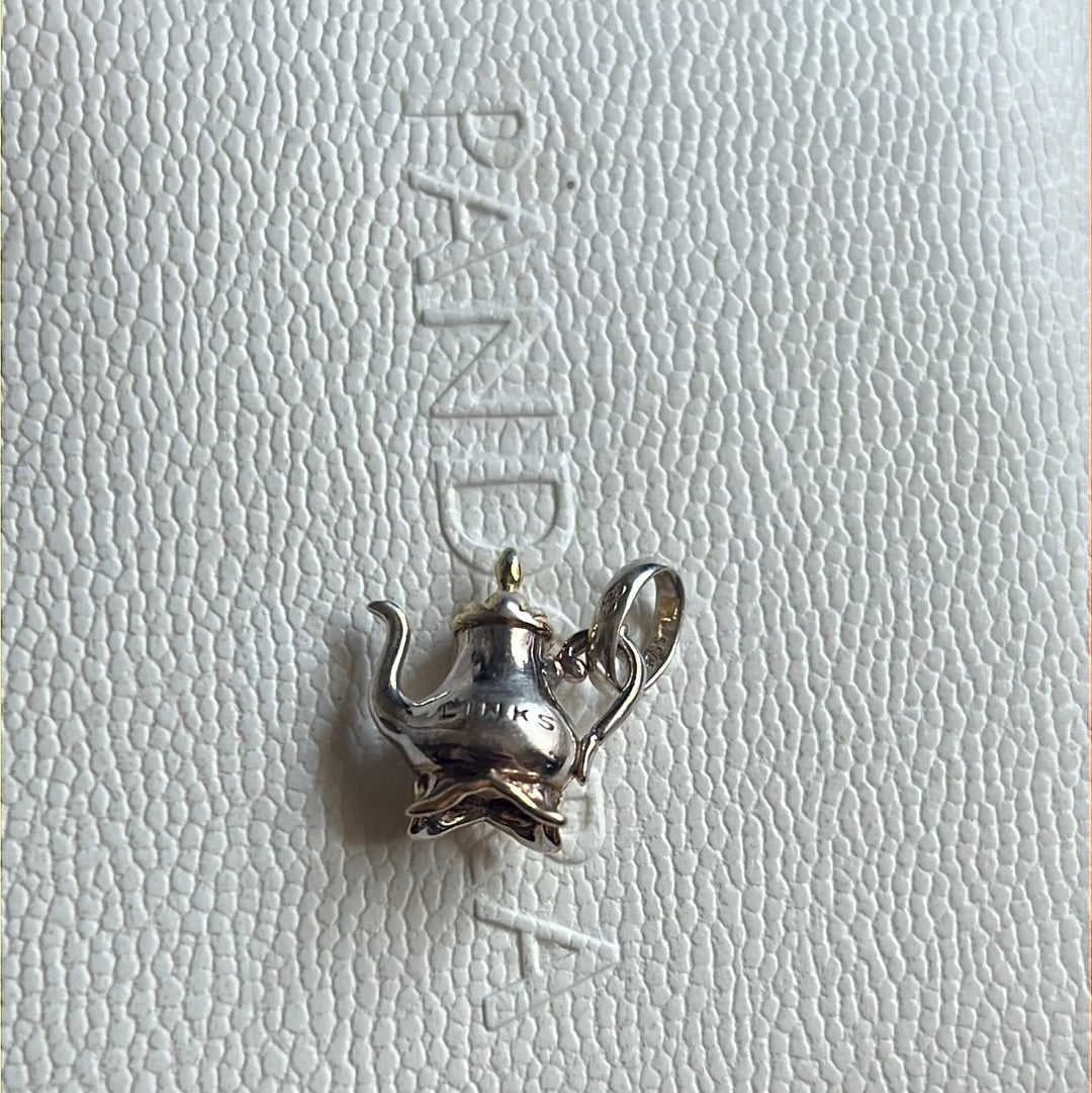 Genuine Links of London Vermeil Teapot Charm