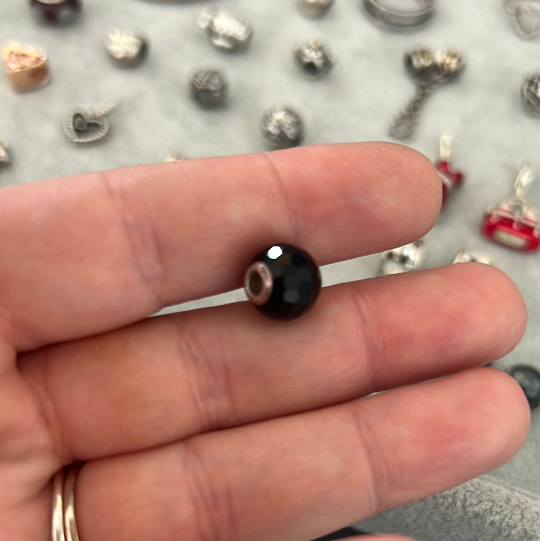 Genuine Thomas Sabo Karma Black Onyx Charm