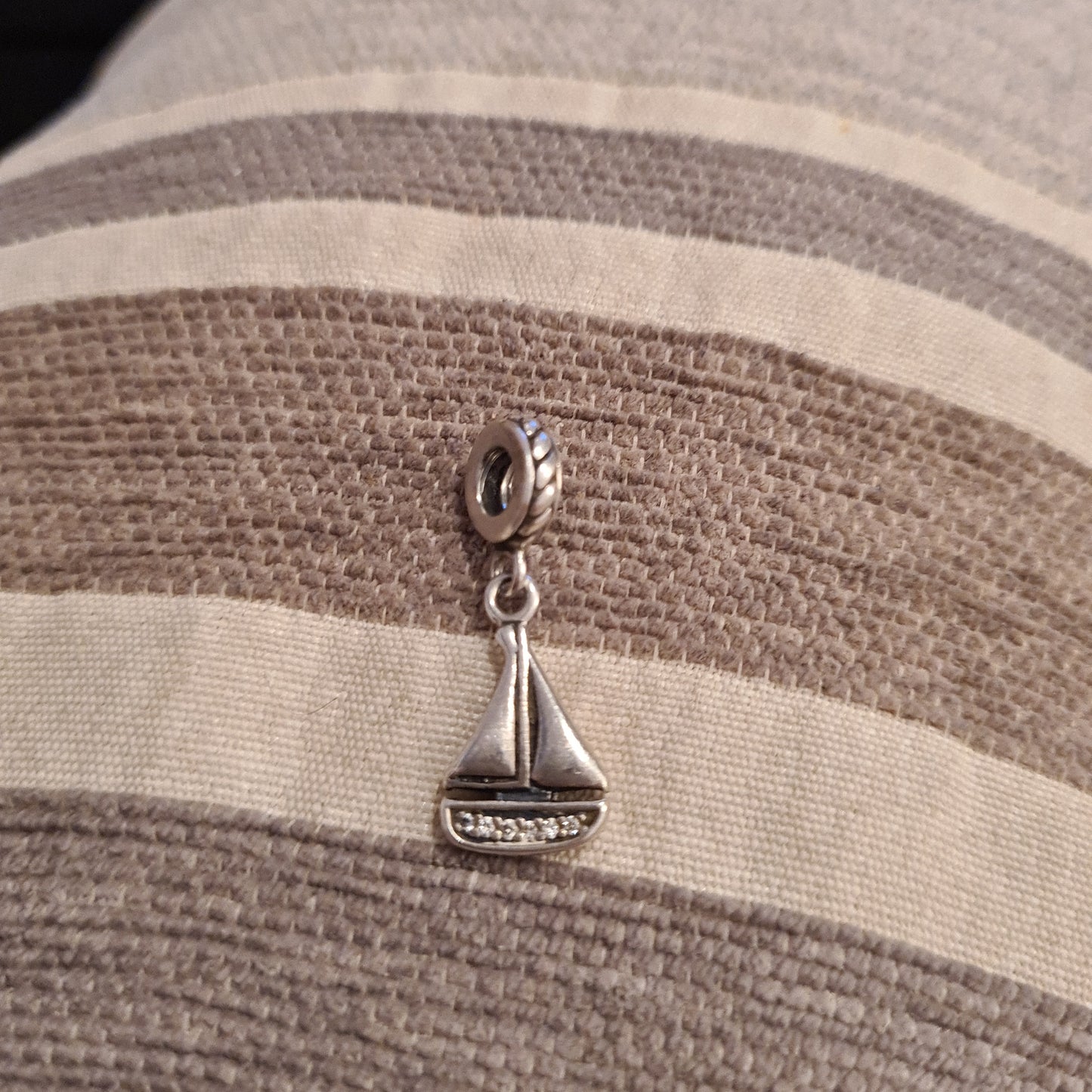 Genuine Pandora Ship Boat Sail Dangle Charm