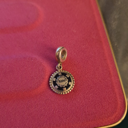 Genuine Pandora Las Vegas High Roller VERY Rare Gambling Casino Chip