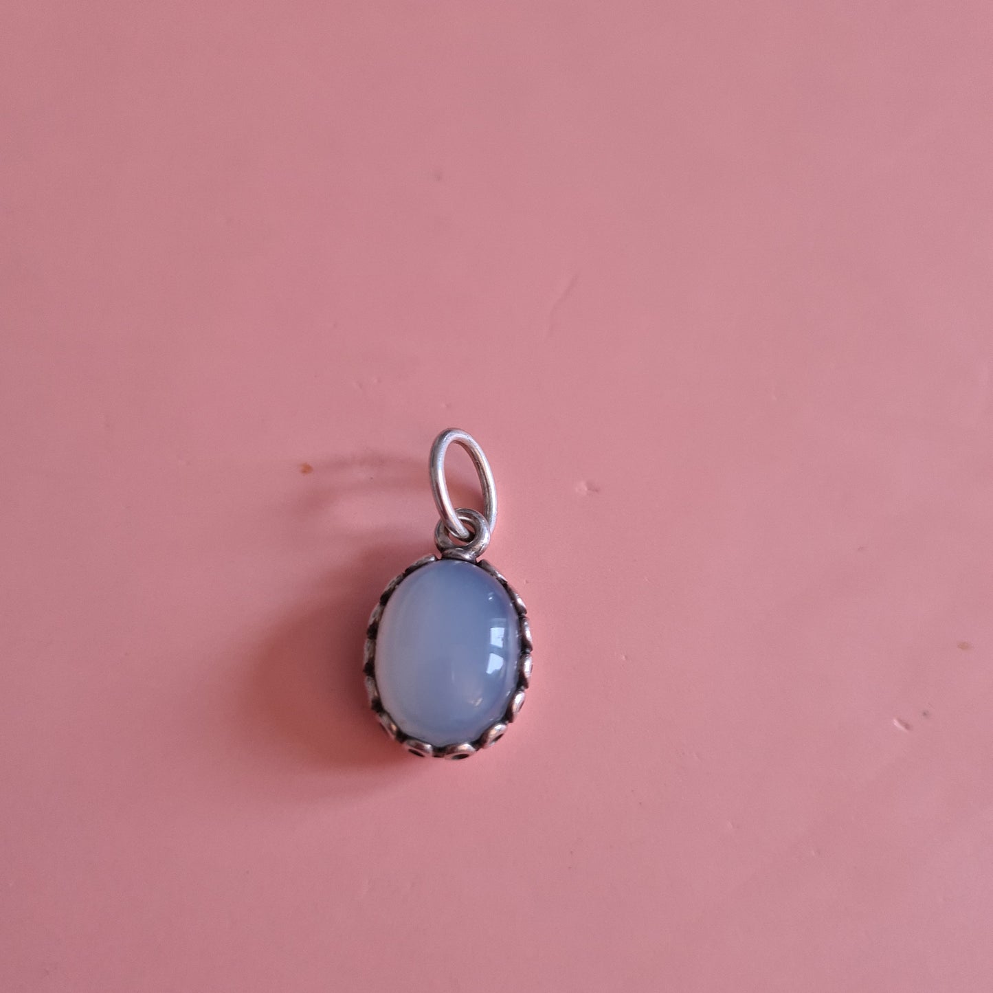 Genuine Pandora Rare and Beautiful Chalcedony Pendant Charm