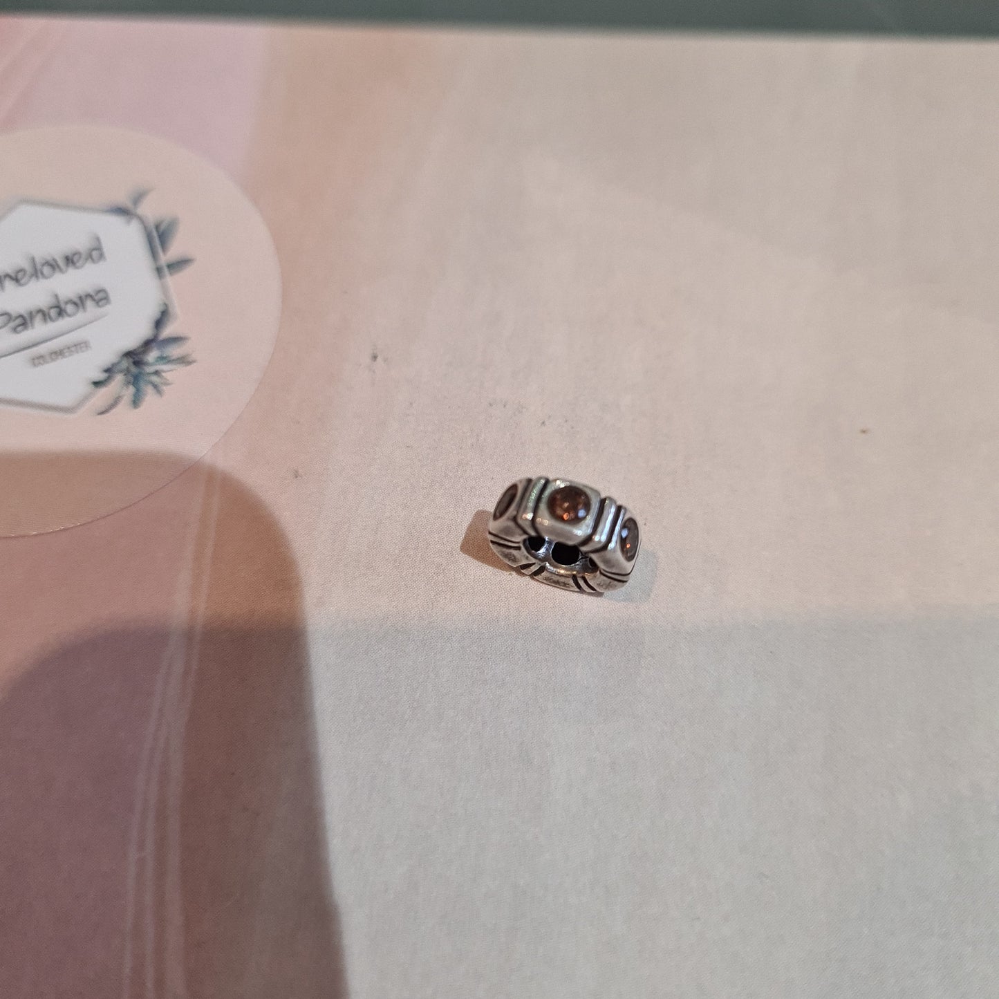 Genuine Pandora Brown Spacer Rare