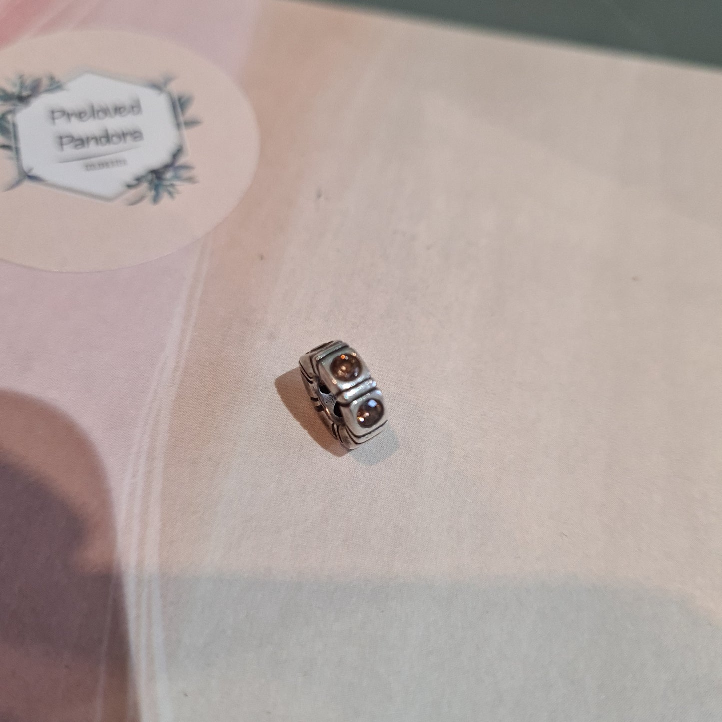 Genuine Pandora Brown Spacer Rare