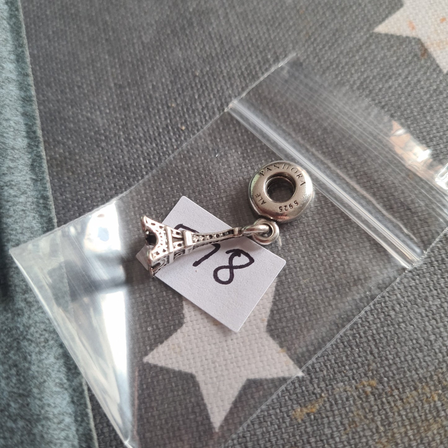 Genuine Pandora Eiffel Tower Paris Travel Charm