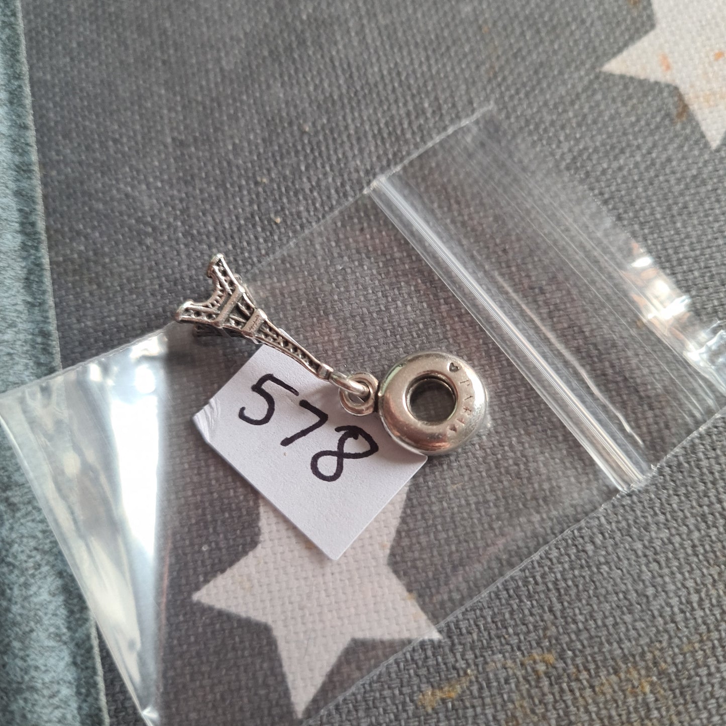 Genuine Pandora Eiffel Tower Paris Travel Charm