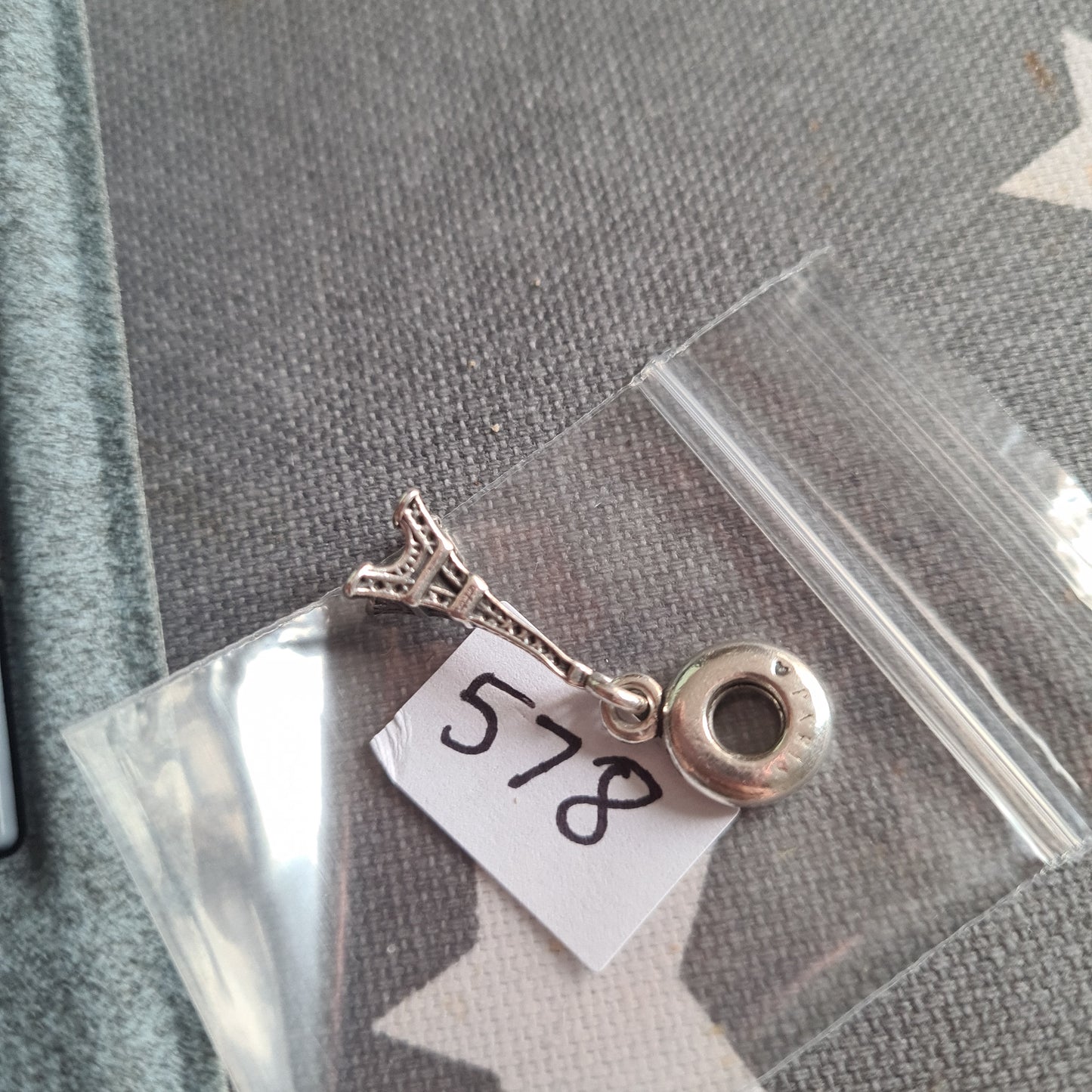 Genuine Pandora Eiffel Tower Paris Travel Charm