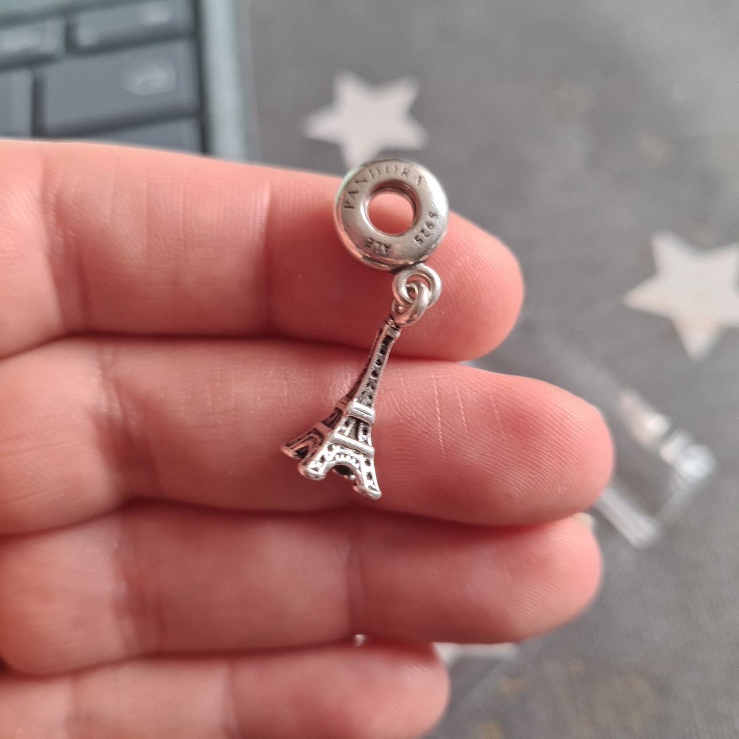Genuine Pandora Eiffel Tower Paris Travel Charm