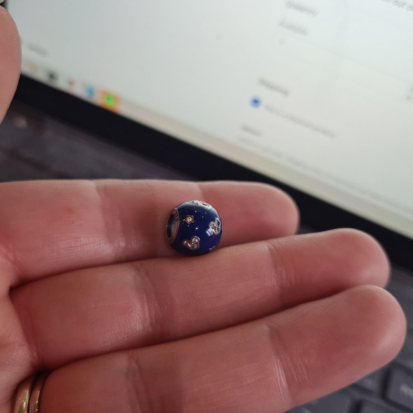 Genuine Pandora Disney Parks Exclusive Disneyland 60 Years Charm