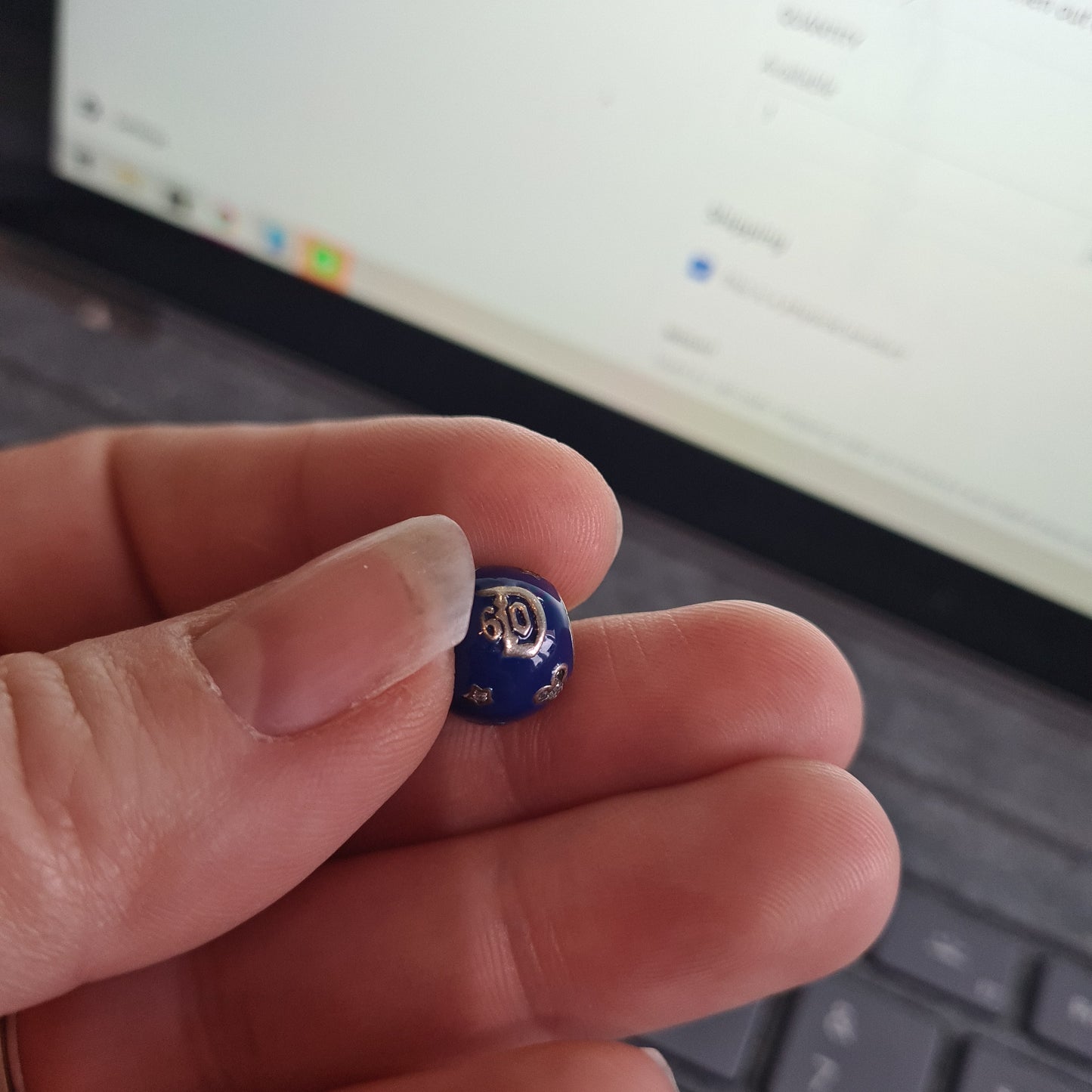 Genuine Pandora Disney Parks Exclusive Disneyland 60 Years Charm