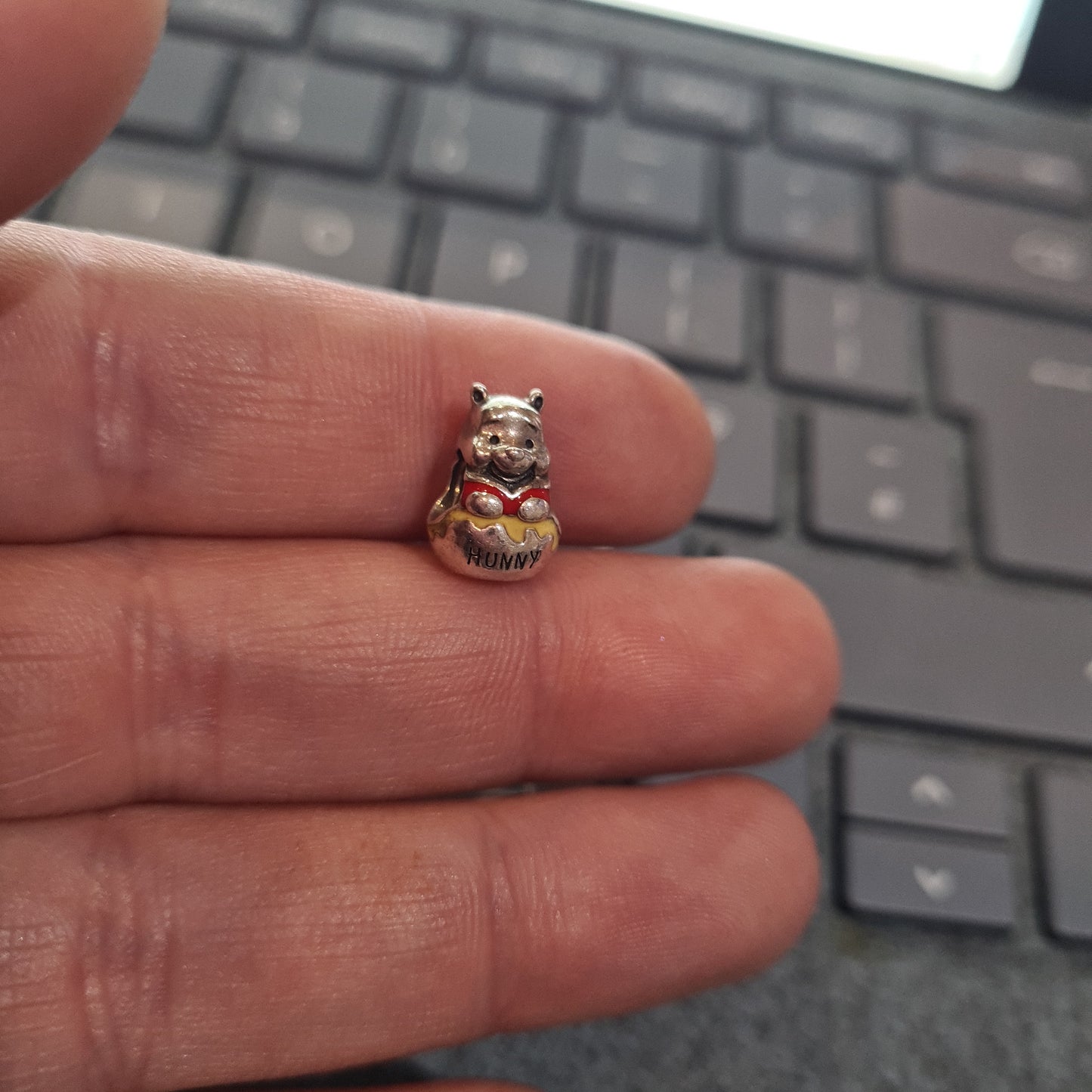 Genuine Pandora Winnie The Pooh Charm Hunny/ Honey Pot
