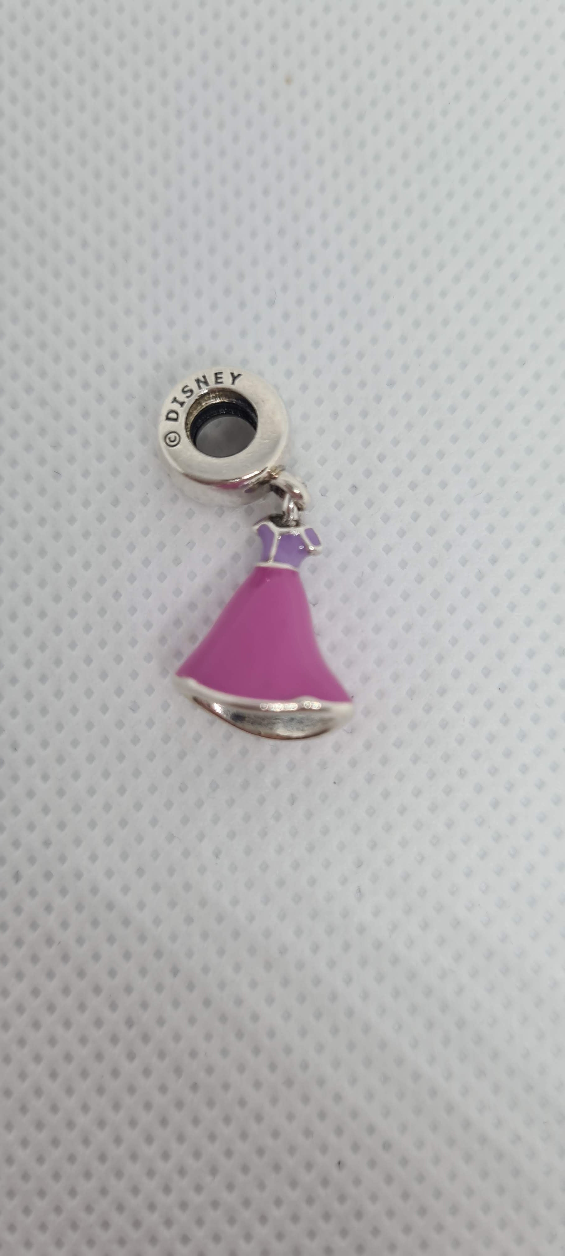 pandora princess dress charms Disney Cinderella's Azure Blue Dress Dangle