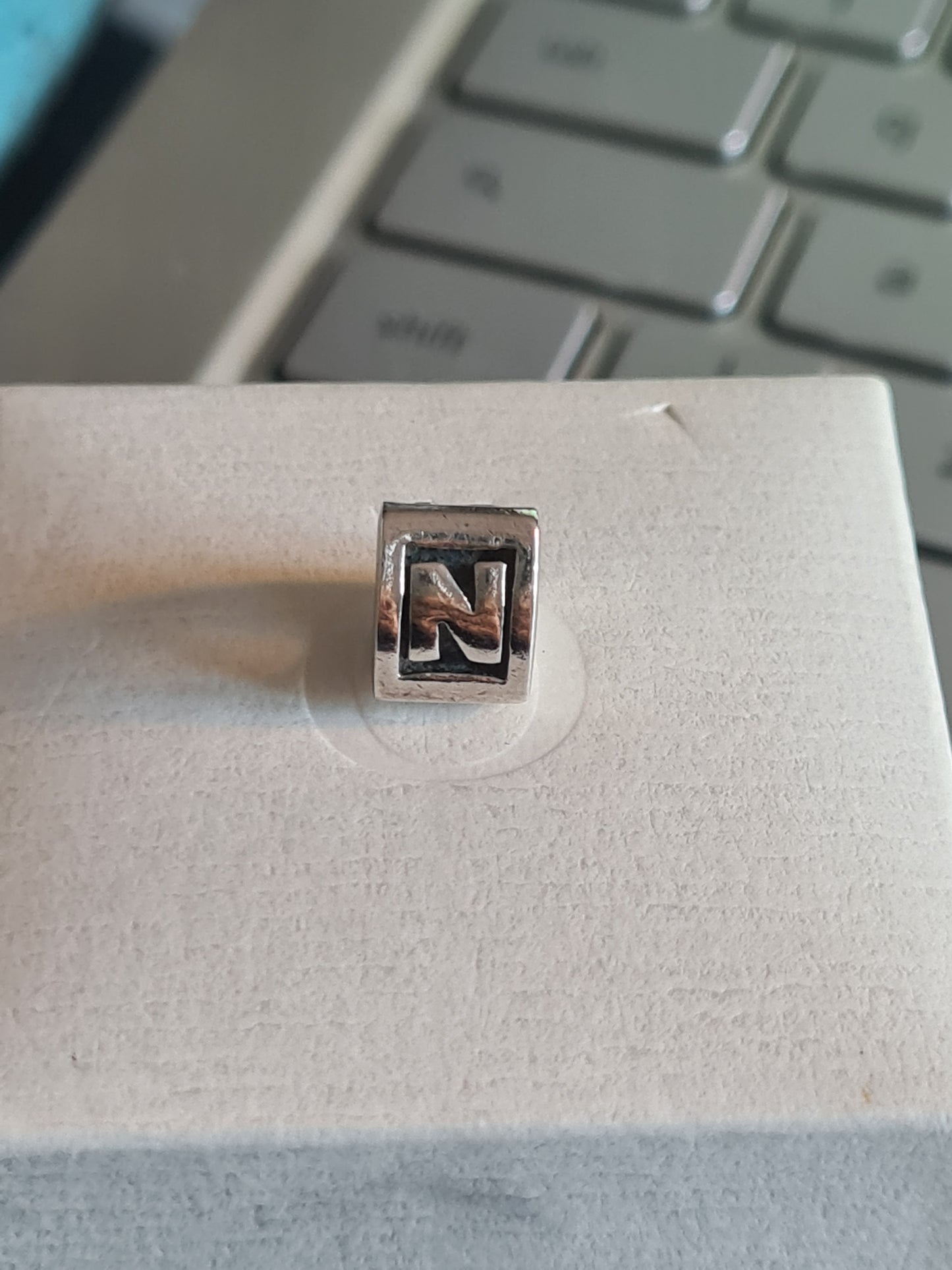 Genuine Pandora Letter N Charm Initial