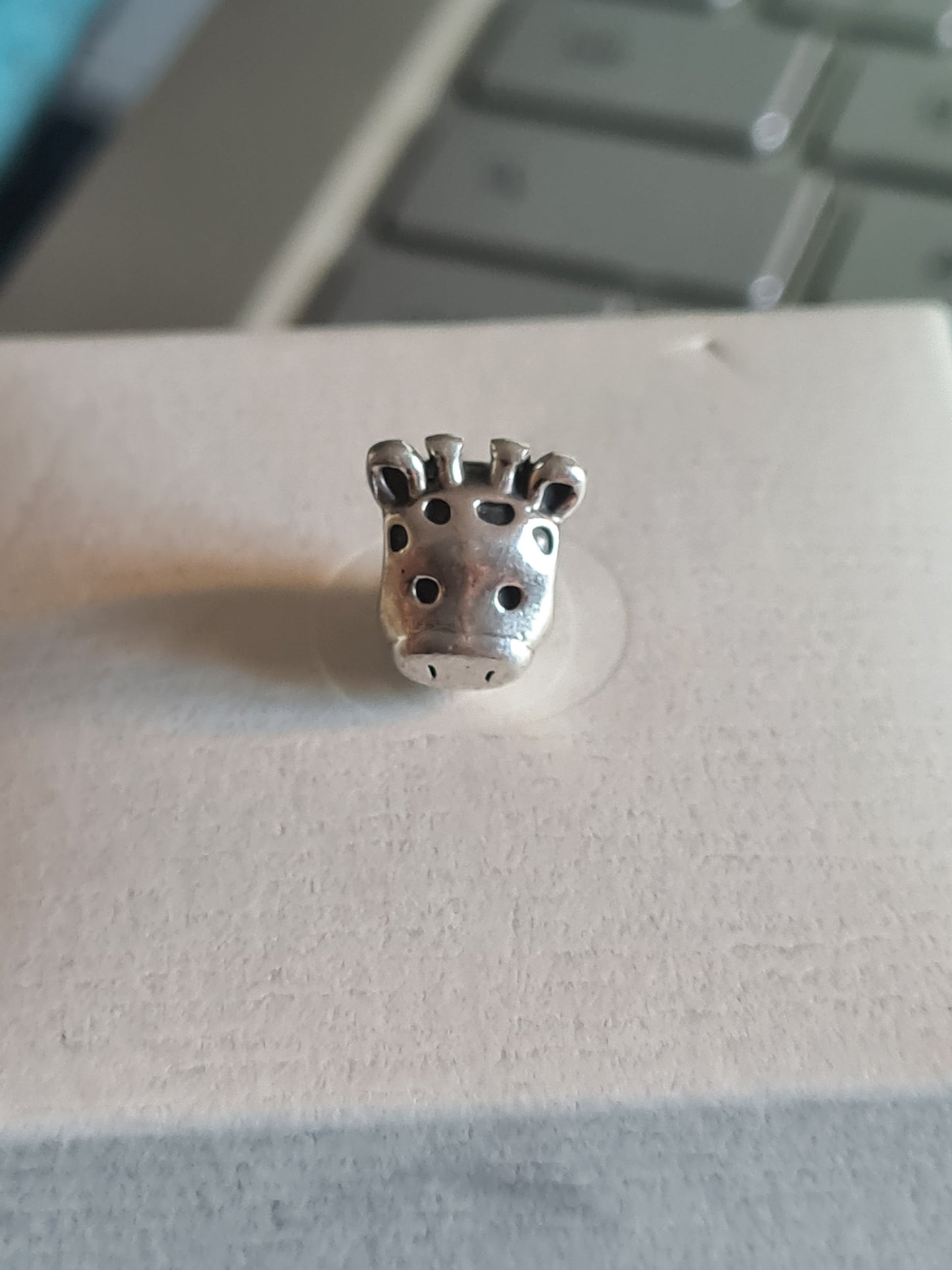 Genuine Pandora Retired Giraffe Animal Charm