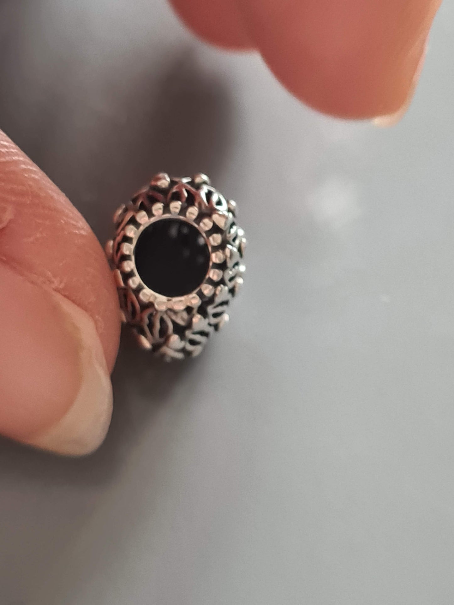 Genuine Pandora Lips Kisses Openwork Love Heart Charm