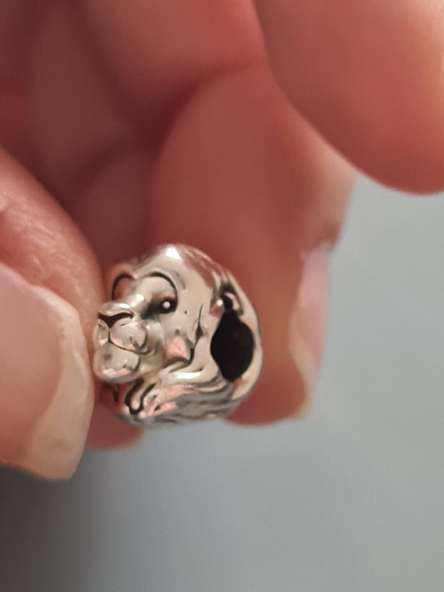 Genuine Pandora Disney Lion King Simba Mufasa Head Charm